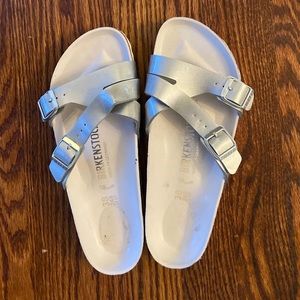 Birkenstock 38 silver
